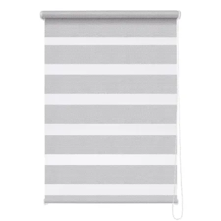 Штора рулонная день-ночь Liza 100x160 см серая