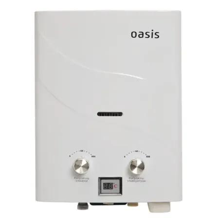 Колонка газовая Oasis B-12W 5 л/мин цвет белый