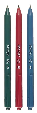 Ручка шариковая Schiller, Dark Matte, автоматическая синяя 0,5 мм, в ассортименте