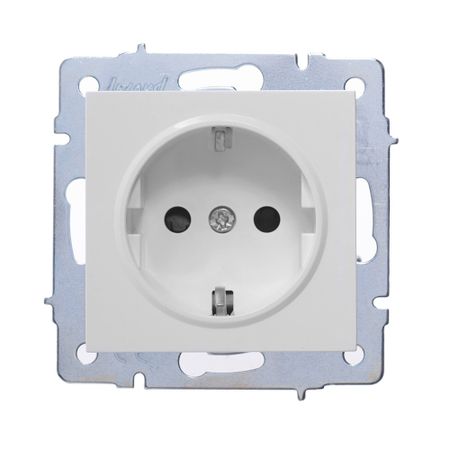 Розетка Lezard Vesna встраиваемая белая со шторками (742-0288-124B) григорий бенционович остер дети и эти книги первая и вторая маленькие повести