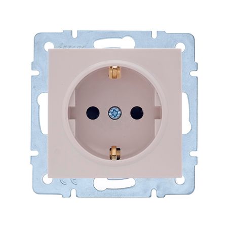 Розетка Lezard Vesna встраиваемая крем со шторками (742-0388-124B) григорий бенционович остер дети и эти книги первая и вторая маленькие повести