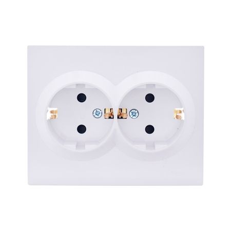 Розетка Lezard Vesna встраиваемая белая со шторками (742-0200-178B) григорий бенционович остер дети и эти книги первая и вторая маленькие повести