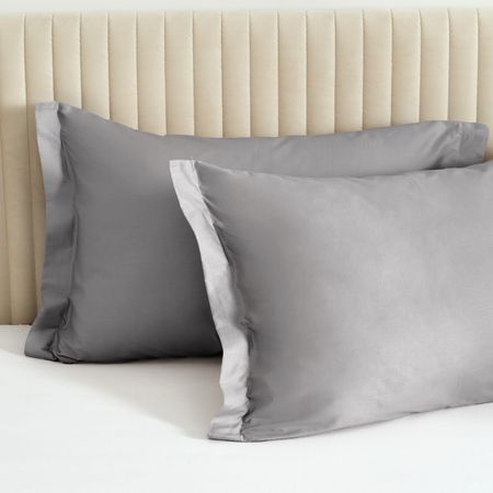 Комплект наволочек Серебристо-серый/Silver grey с ушками