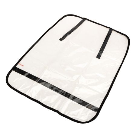 Накидка защитная на спинку переднего сиденья Rexant 60х50 см прозрачная прозрачная защитная крышка для почвы из пвх