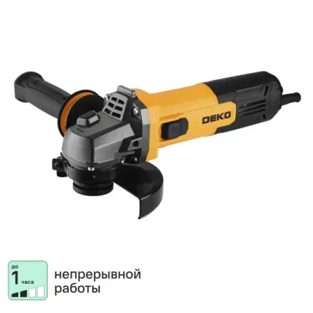 УШМ сетевая Deko ZKAG1300-125, 1300 Вт, 125 мм салфетки для полировки ювелирных изделий jenapkins 50 шт