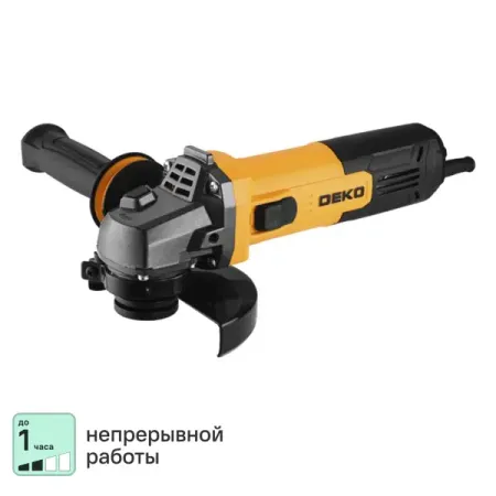 УШМ сетевая Deko ZKAG850-125, 850 Вт, 125 мм кожух защитный диолд кзв 125у 125мм