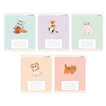 Тетрадь в линейку Listoff, 