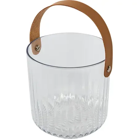 Корзина для фруктов 13 см металл прозрачный