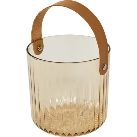 Корзина для фруктов 13 см пластикр бронзовый