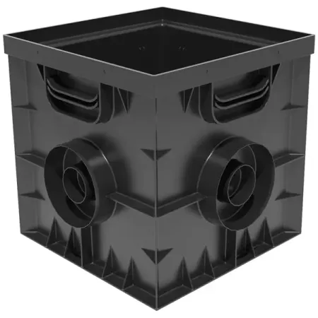 Дождеприемник Gidrolica 300x300x300 мм цвет черный