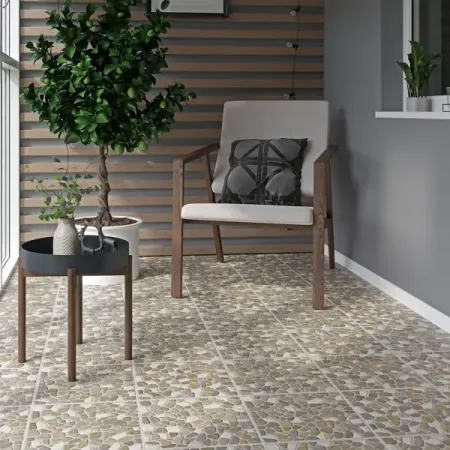 Глазурованный керамогранит Cersanit Capri 17247 29.8x29.8 см 1.154 м² матовый цвет коричневый бежевый серый