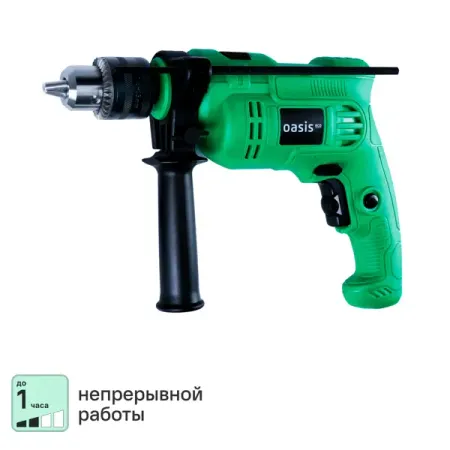 Дрель сетевая ударная Oasis Eco DU-60, 600 Вт электрическая ударная дрель versery 110 500 мм sds plus