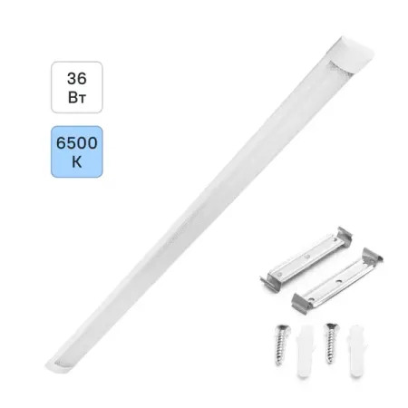 Светильник линейный светодиодный Wolta WLFW36W04 1200 мм 36 Вт холодный белый свет