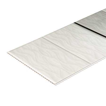 Панель ПВХ 375х2700х8 мм Venta бесшовная цифровая печать грея 1,012 кв.м цифровая трансформация