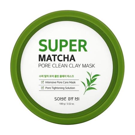 Some by Mi Super Matcha Pore Clean Clay Mask ивы белой коры экстракт с байкалином капс 30