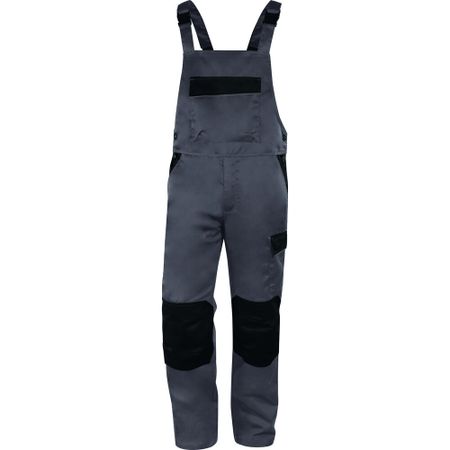 Полукомбинезон рабочий Delta Plus Mach 1 48-50 рост 172-180 см серый для автомобильного ключа в виде граффити для changan cs35plus cs35 plus cs55 plus cs75 plus eado uni k oushang x5 x7 ev 2019 2022