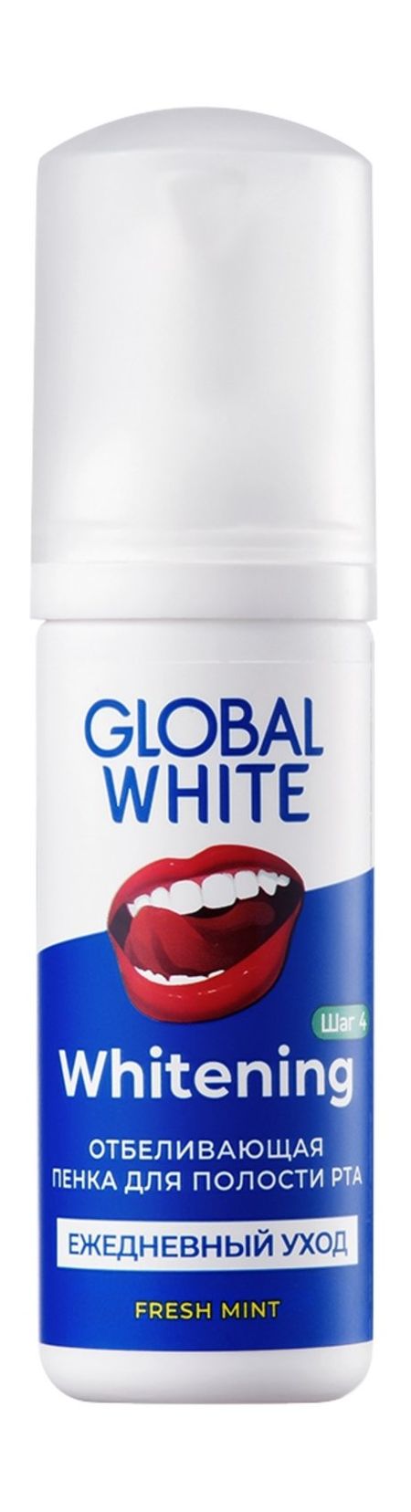 Global White Teeth Whitening Foam Fresh Mint powge gt 20 teeth timing pulley aluminum alloy 6061
