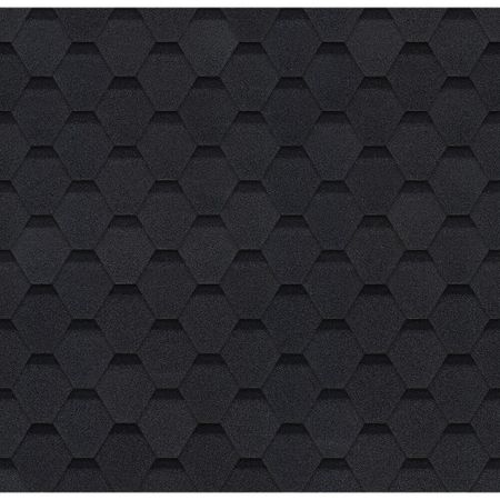 Черепица гибкая Шинглас Оптима серая 3 кв.м