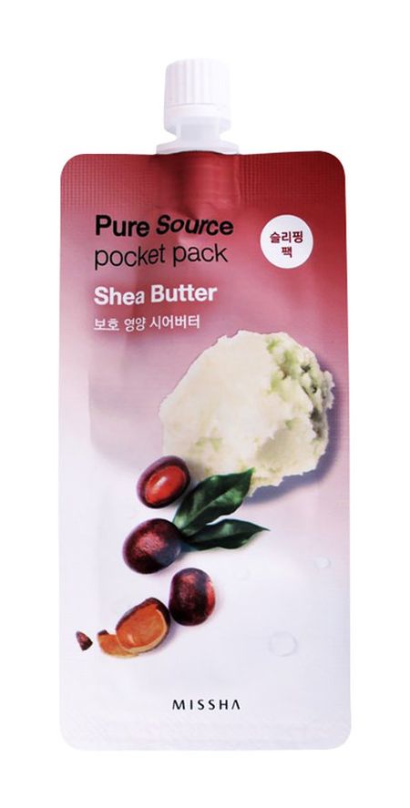Missha Pure Source Pocket Pack Shea Butter мотоциклетный шлем k5 k5s k5 s k3sv k1 k1s защитный козырек для мотоцикла agv visera casco k3sv шлем с защитой от ультрафиолета