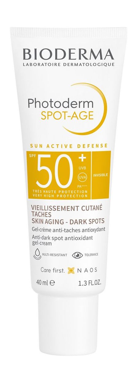 Bioderma Photoderm Spot-Age SPF 50+ биодерма bioderma атодерм крем для рук 50 мл восстанавливающ