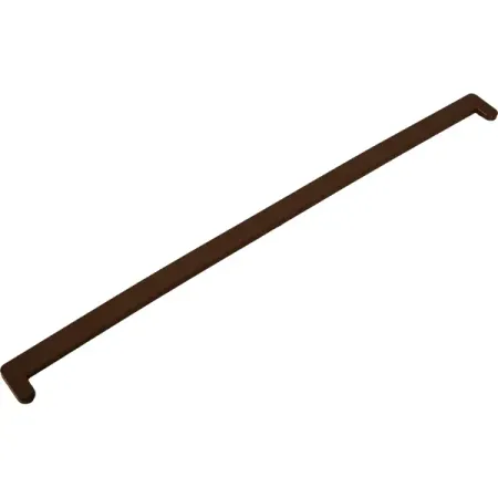 Заглушка ПВХ к подоконнику 600x8 мм цвет темный дуб