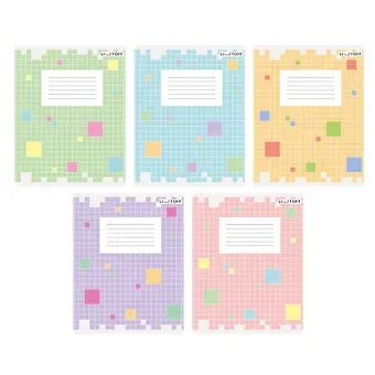 Тетрадь в клетку Listoff, 