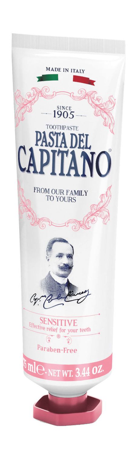 Pasta del Capitano 1905 Sensitive Toothpaste микроскопические слайды jllsmcmggx 5шт
