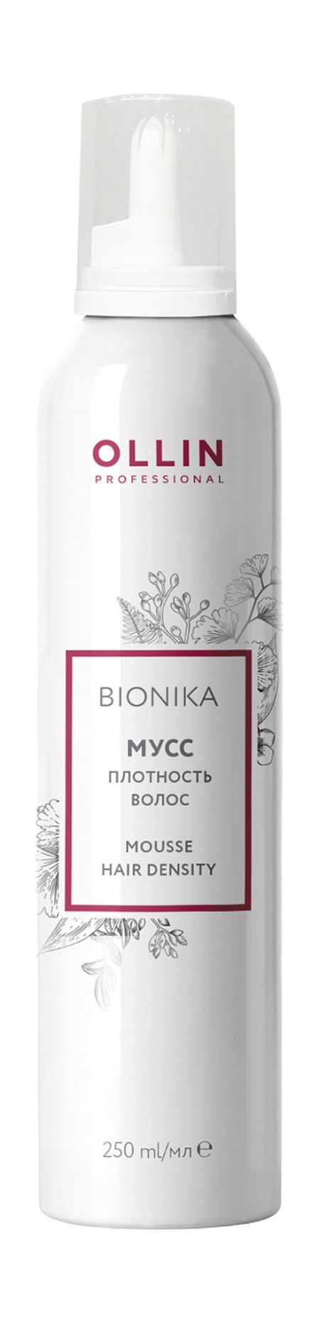 Ollin Professional Bionika Hair Density Mousse креатин моногидрат микронизированный maxler 150 г