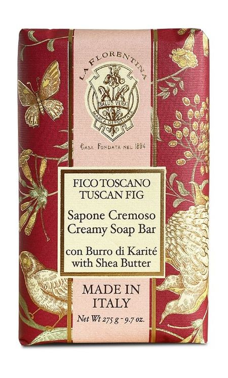 La Florentina Cream Soap Tuscan Fig искусственные пионы wqnjin шелк 1 букет 45 см