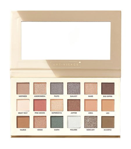 Art-Visage Nude Universe Eyeshadow Pallete блеск для губ art visage avenue тон 512 sangria