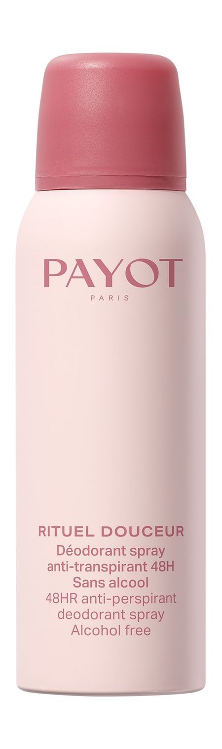 Payot Rituel Douceur Déodorant Spray Anti-Transpirant 48H Sans Alcool