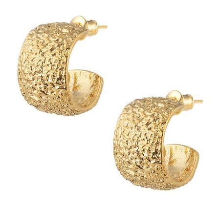 Ronda Earrings E127з plain studio серьги plain tear earrings gold