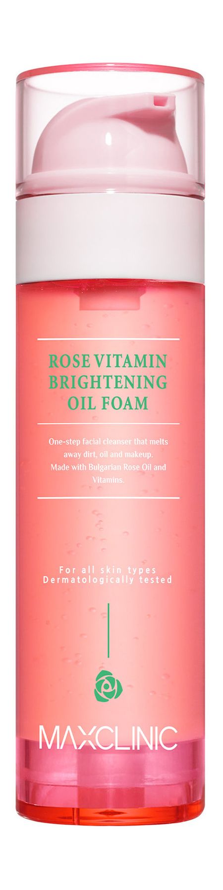 Maxclinic Rose Vitamin Brightening Oil Foam