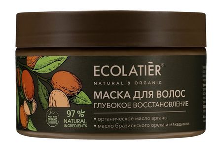 Ecolatier Organic Argana Глубокое восстановление Маска масло для душа глубокое восстановление   organic argana ecolatier green 250 мл