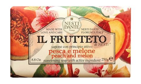 Nesti Dante Персик и дыня Мыло мыло пенка для рук розовый персик от 0 до 3 лет kirei kirei thailand lion лайн запасной блок 200мл