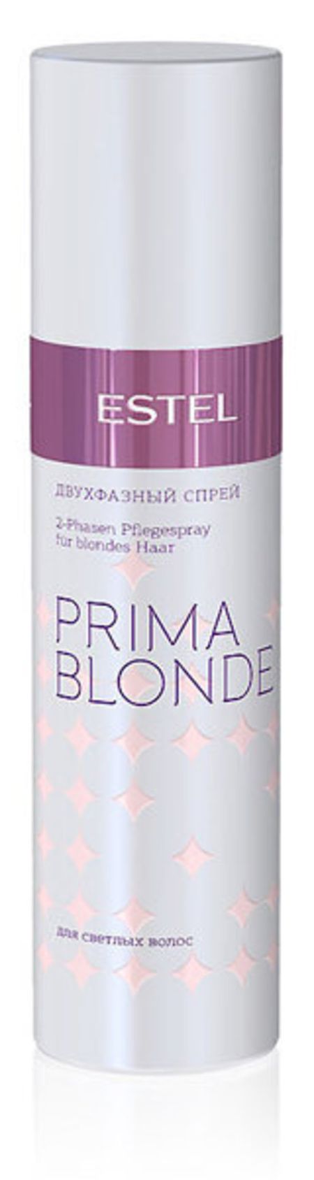 Estel Prima Blonde Двухфазный Спрей для Светлых Волос отривин комплекс спрей назал 0 6 0 5 мг мл 10 мл
