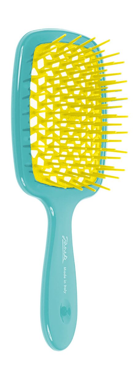Janeke Superbrush Turquoise and Yellow