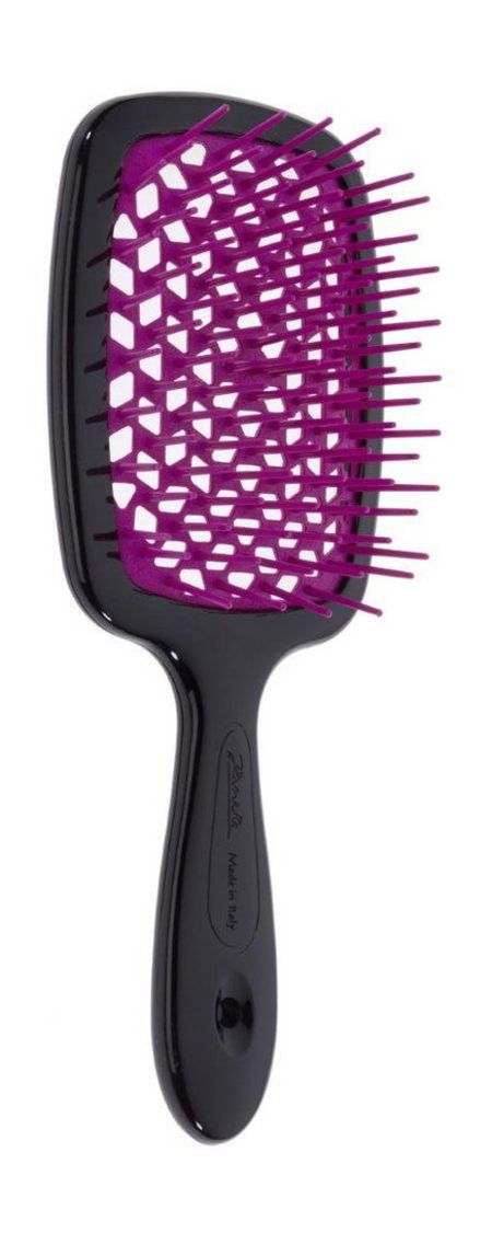 Janeke Superbrush The Original Italian Patent Black Purple