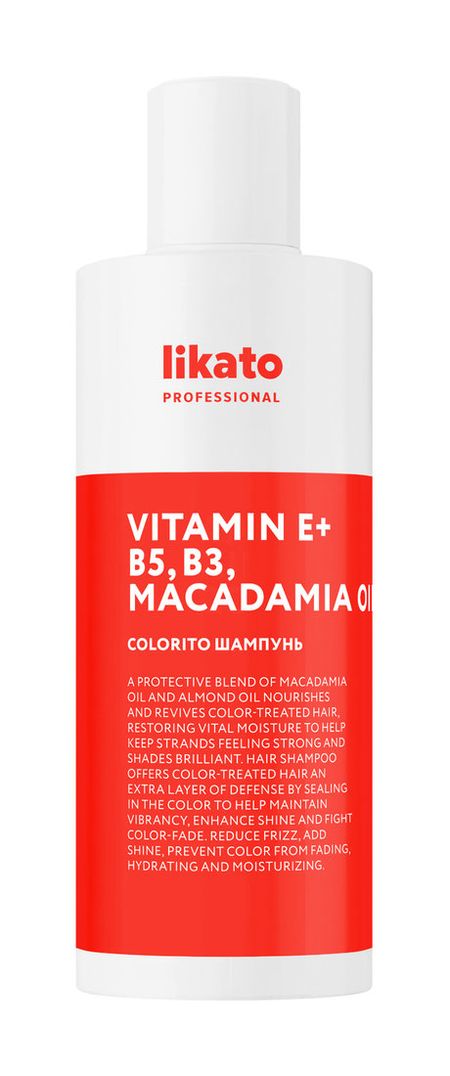 Likato Professional Colorito Hair Shampoo Vitamin 5 шт лот 4 16 ов мягкая шифоновая ткань для новорожденных ы для аксессуары для волос искусственный тканевый ок для повязок на голову