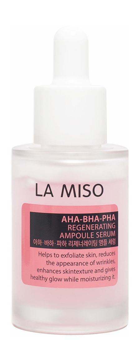 La Miso AHA-BHA-PHA Regenerating Ampoule Serum солгар ресвератрол капс 60