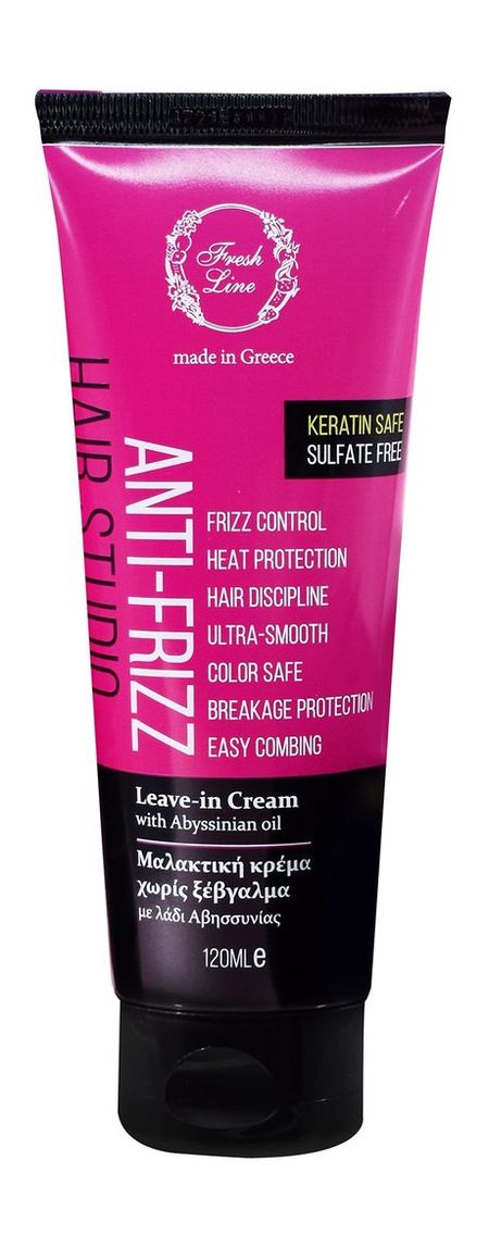 Fresh Line Anti-Frizz Leave-in Cream натуральные сухие ы для декорирования