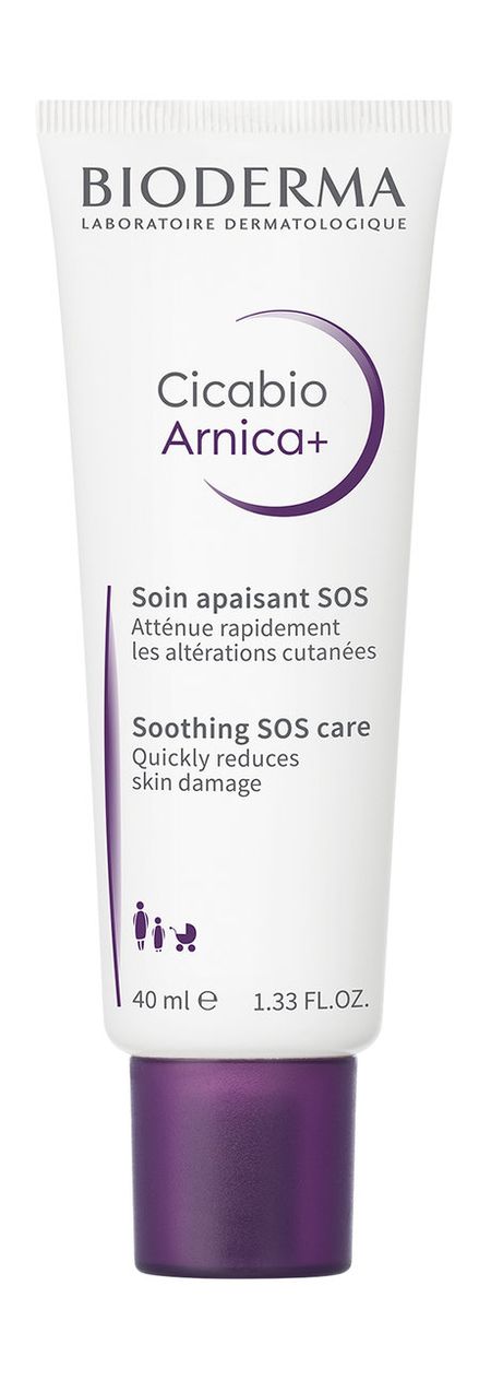 Bioderma Cicabio Arnica+ Soothing SOS Care биодерма bioderma атодерм крем для рук 50 мл восстанавливающ