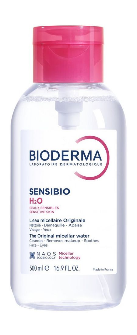 Bioderma Sensibio H2O Reversed Pump биодерма bioderma pigmentbio   мицеллярная 250 мл очищающ