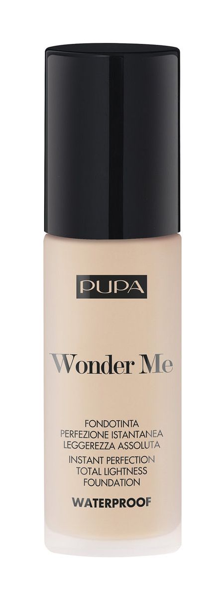 Pupa Wonder Me Waterproof Foundation крем для лица и шеи витэкс dead sea совершенный лифтинг дневной spf 15 50 мл