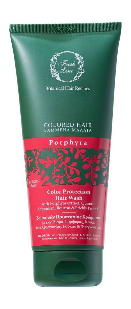 Fresh Line Porphyra Color Protection Hair Wash экстракт трав наша мама ромашка череда тысячелистник д купания 500 мл