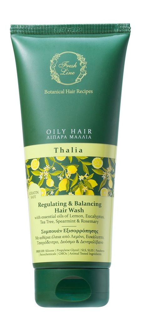 Fresh Line Thalia Regulating and Balancing Hair Wash экстракт трав наша мама ромашка череда тысячелистник д купания 500 мл