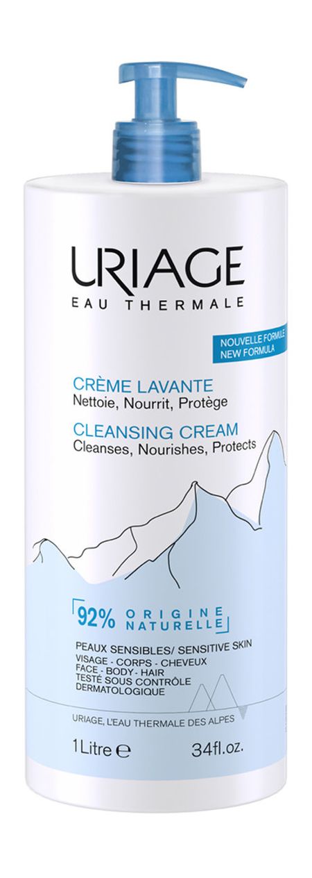 Uriage Cleansing Cream крем для и новорожденных пенящийся очищающий первый bebes uriage урьяж помпа 500мл