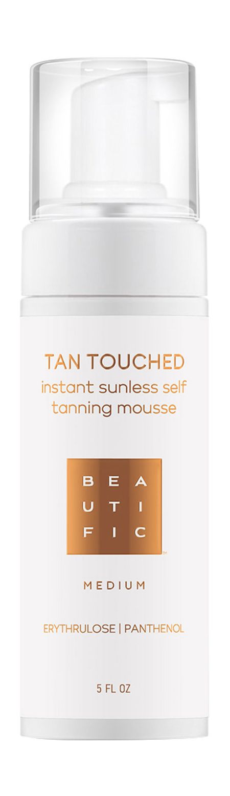 Beautific Tan Touched Instant Sunless Self Tanning Mousse Medium