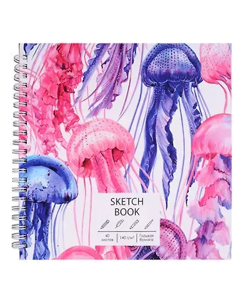 Скетчбук 195*195 40л 