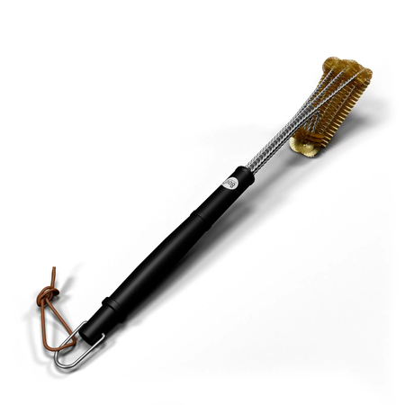 Щетка латунная для чистки решеток 800 Degrees Triple Head Row Grill Brush